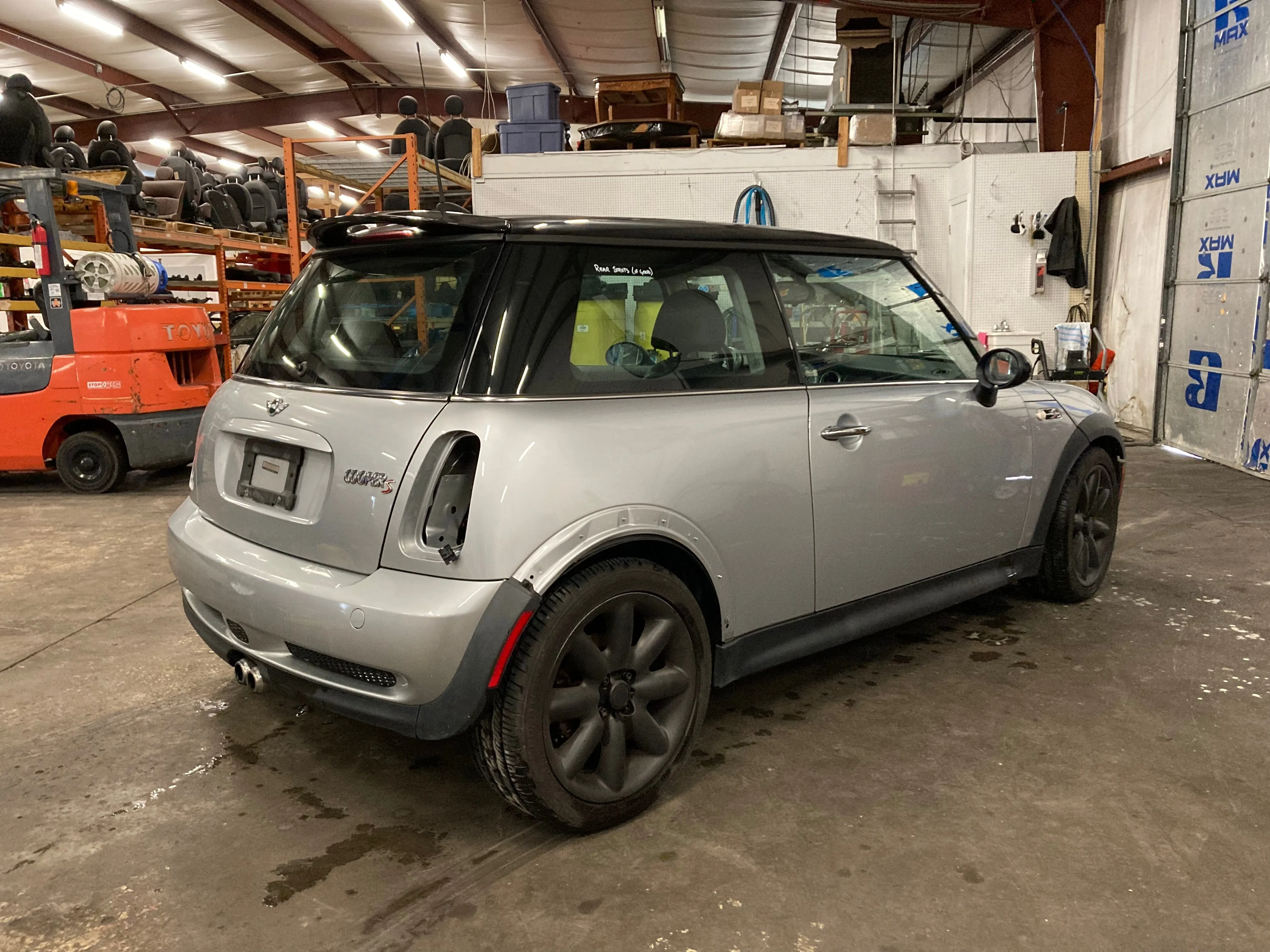 2005 MINI Cooper S, New Parts Car (December 2023) Stk #406