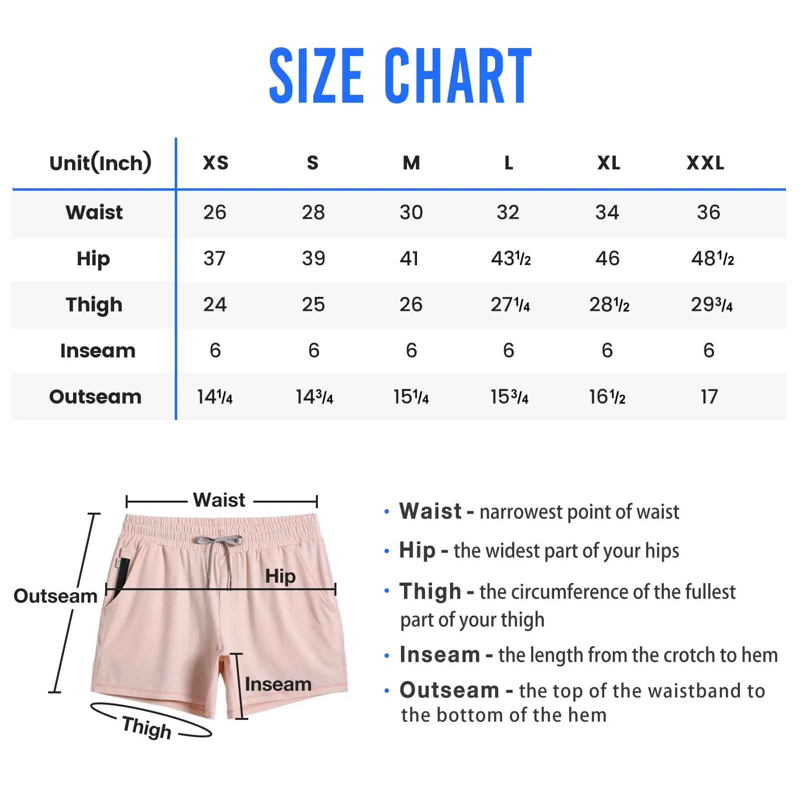 5.5 Inch Workout Stretch Shorts