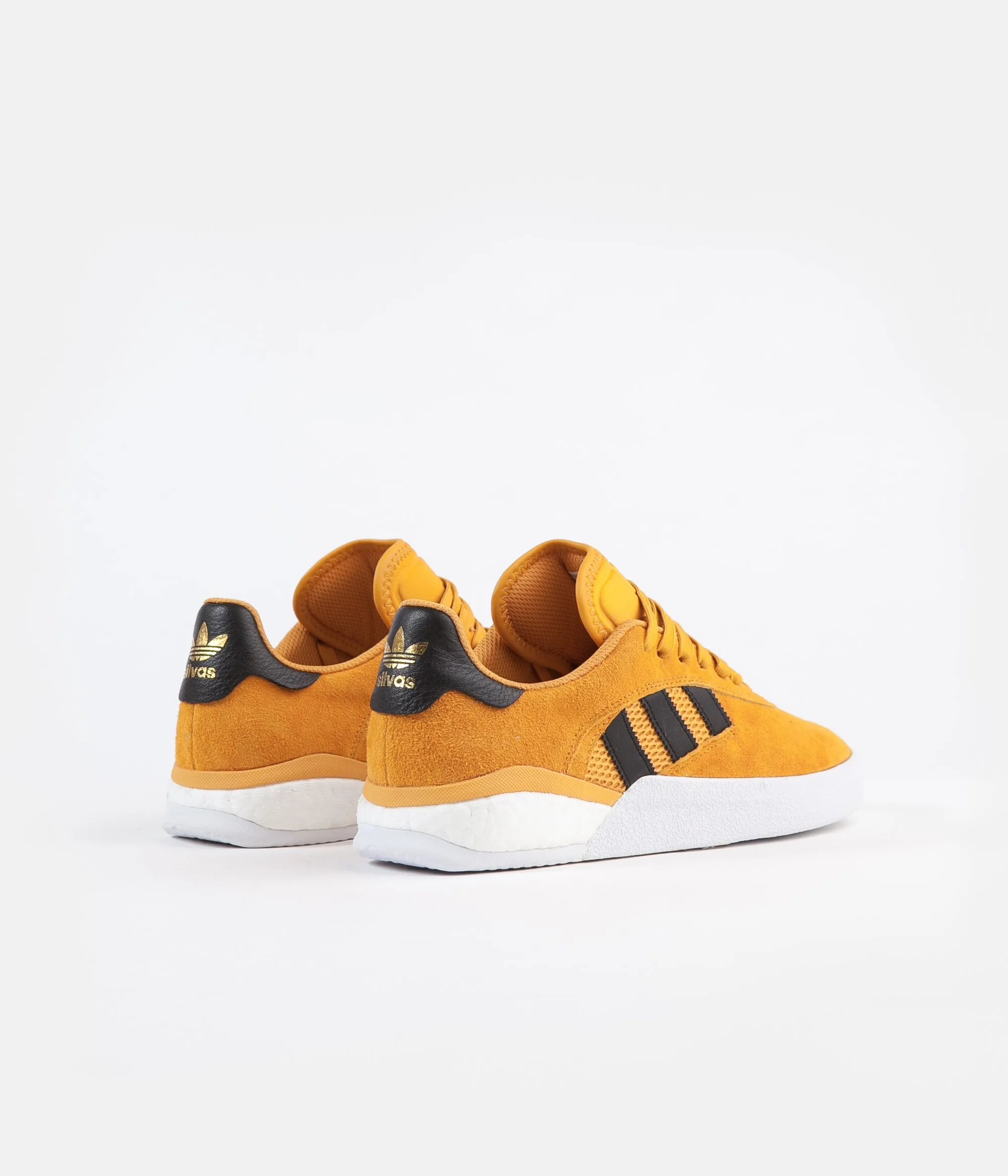 Adidas 3ST.004 'Miles Silvas' Shoes - Yellow / Core Black / Gold Metallic