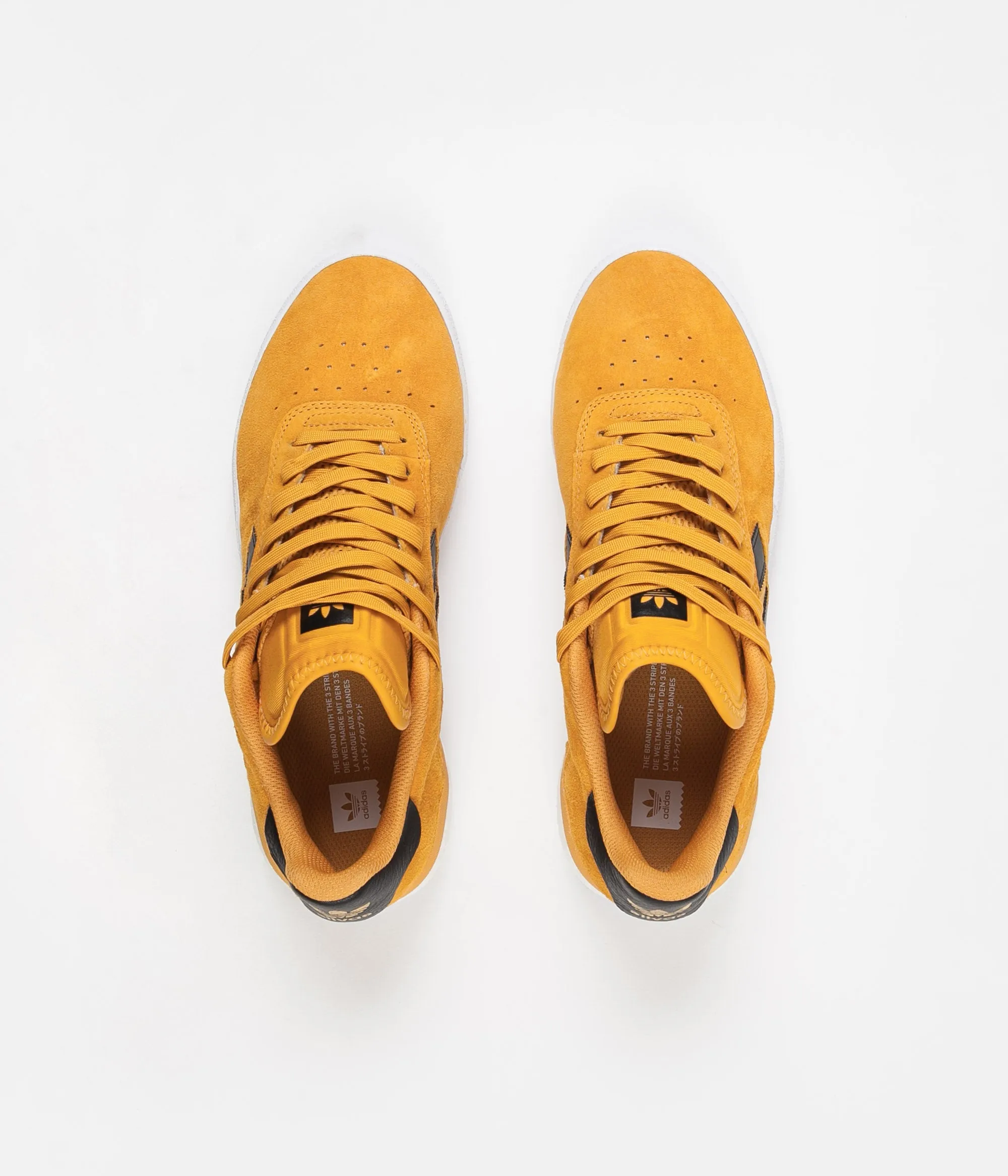 Adidas 3ST.004 'Miles Silvas' Shoes - Yellow / Core Black / Gold Metallic