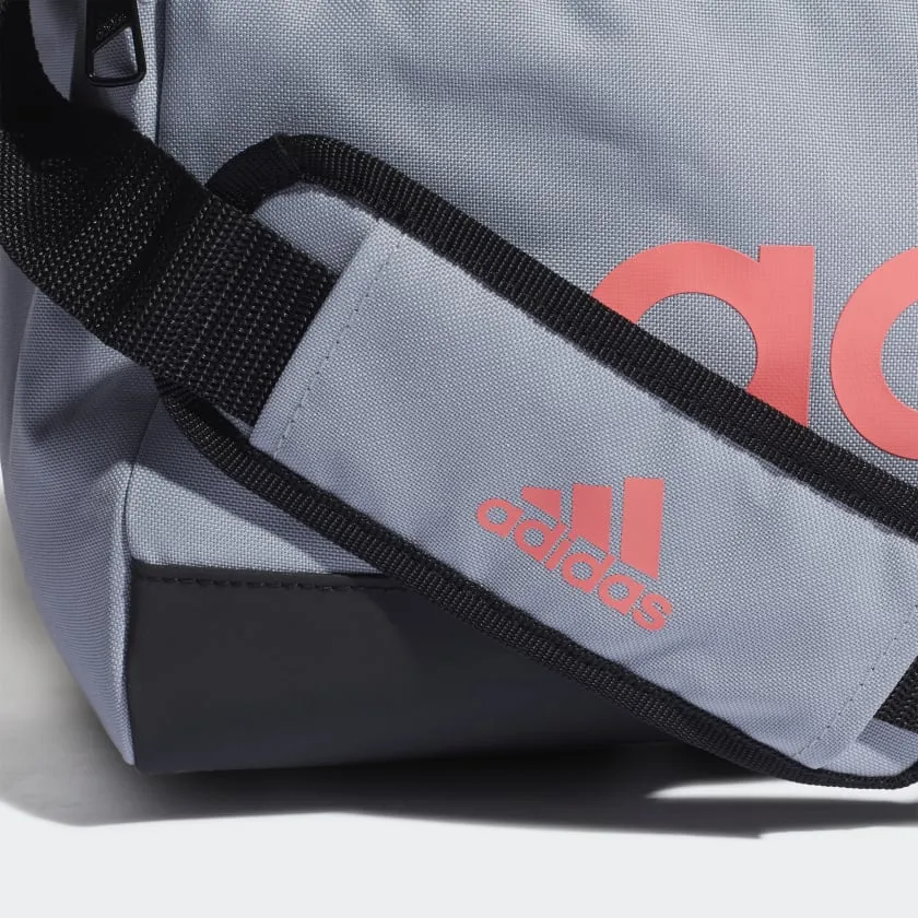 ADIDAS ESSENTIALS LOGO DUFFEL BAG EXTRA SMALL - GREY