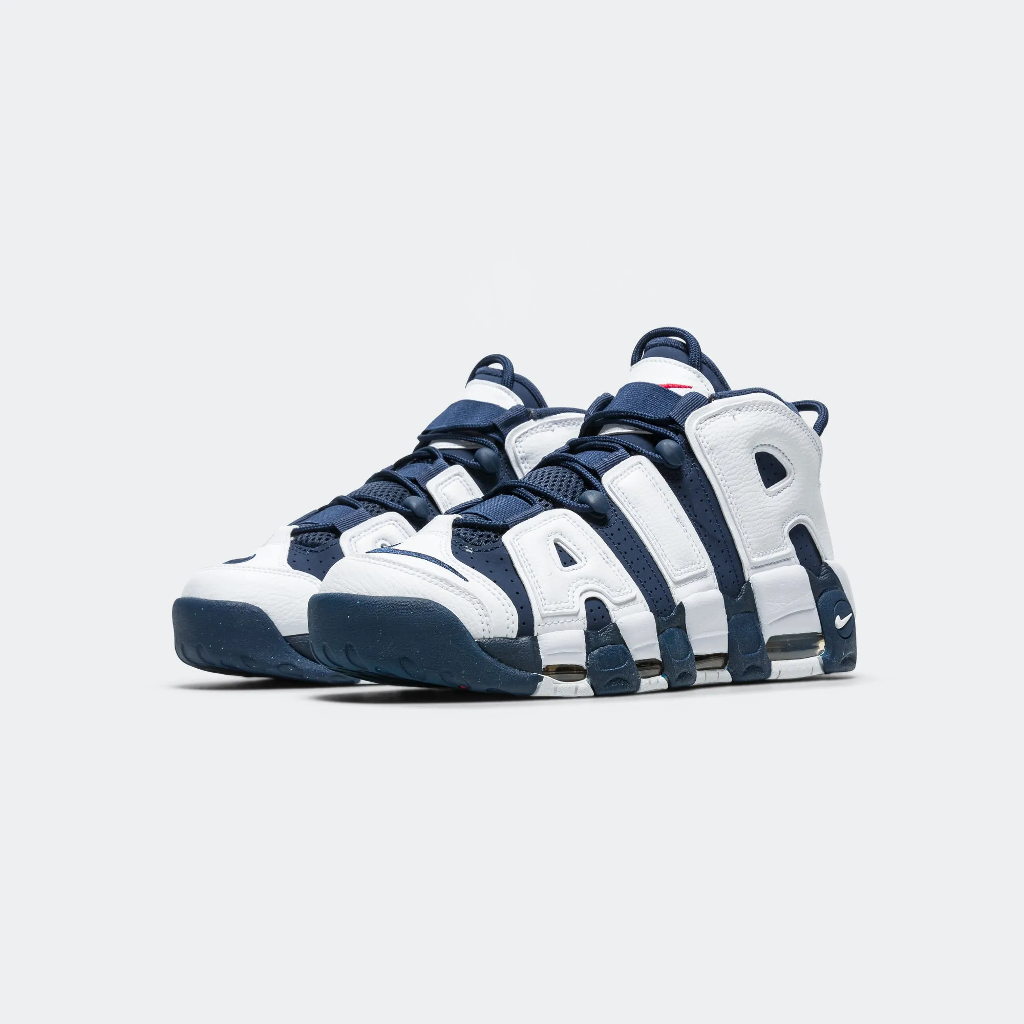 Air More Uptempo '96 - White/Midnight Navy-Metallic Gold