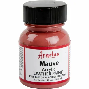 Angelus Acrylic Paint Mauve #169 29Ml Use On Leather, Vinyl Or Fabric