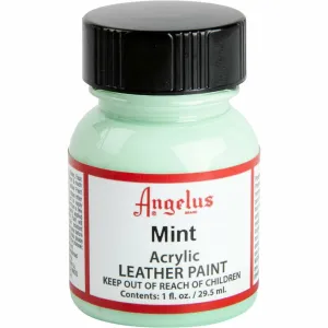 Angelus Acrylic Paint Mint Green #269 29Ml Use On Leather, Vinyl Or Fabric