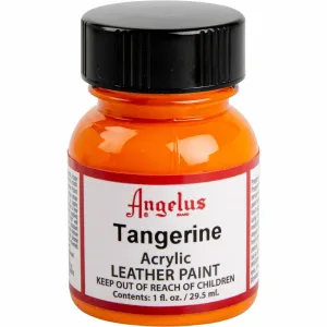 Angelus Acrylic Paint Tangerine #265 29Ml Use On Leather, Vinyl Or Fabric