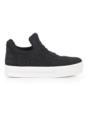 Ash Textured Knit Slip-On