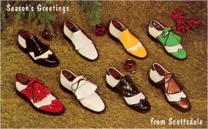 AZ-349 Season's Greetings from Scottsdale - Vintage Image