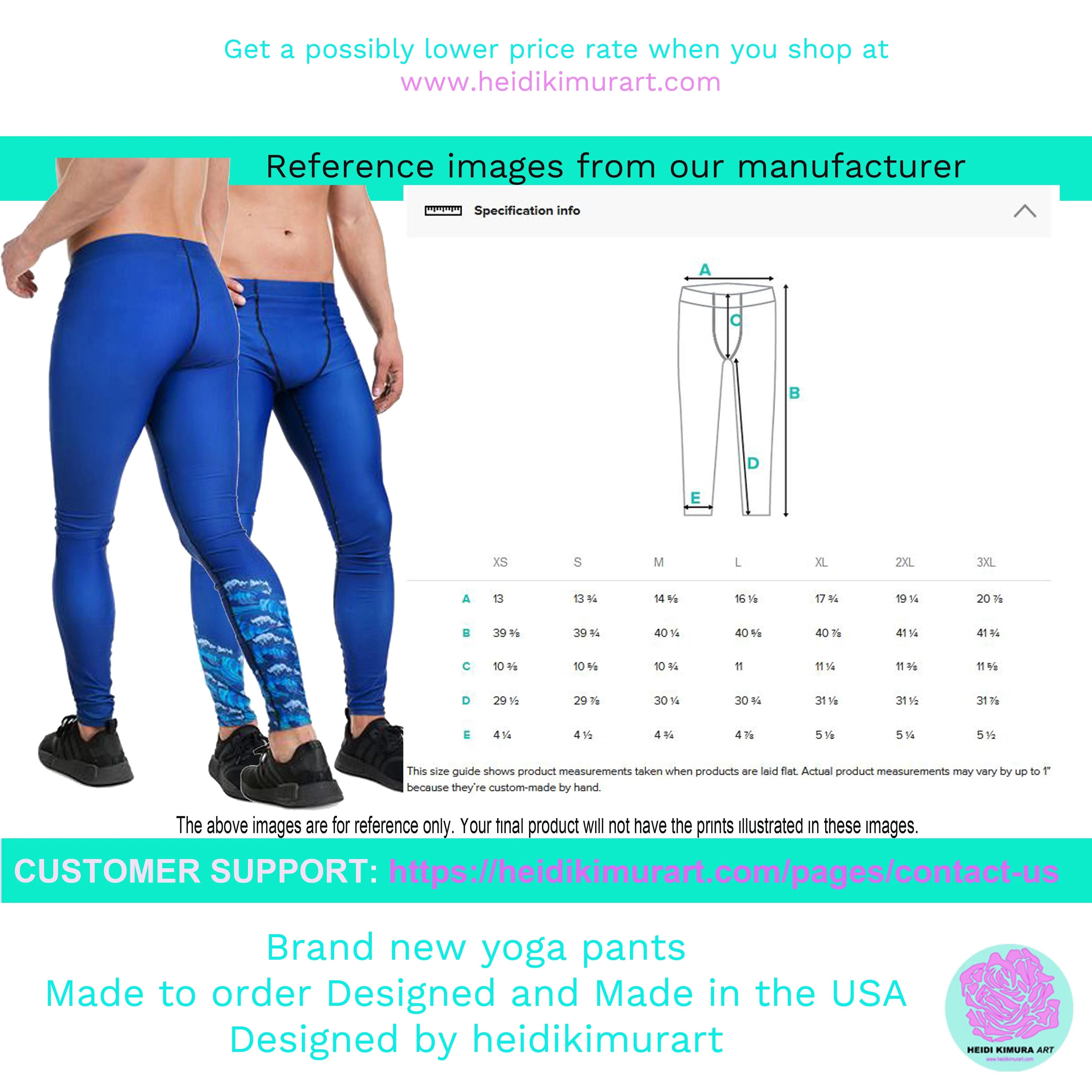 Bird Meggings, Flying Turquoise Blue Bird Men's Christmas Running Leggings Run Tights