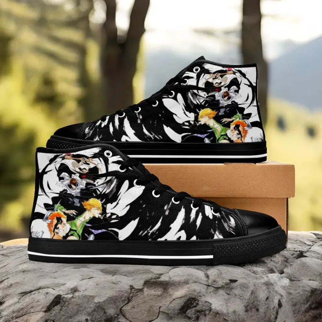 Bleach Bankai Shoes High Top Sneakers for Kids and Adults