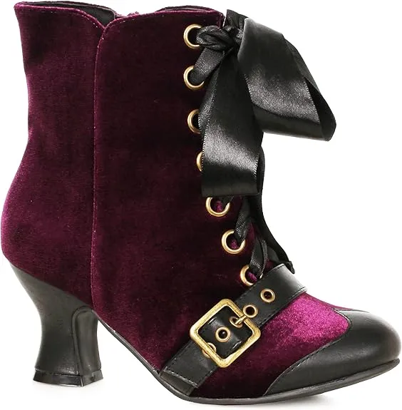 Charmed-253 Velvet Witch Booties