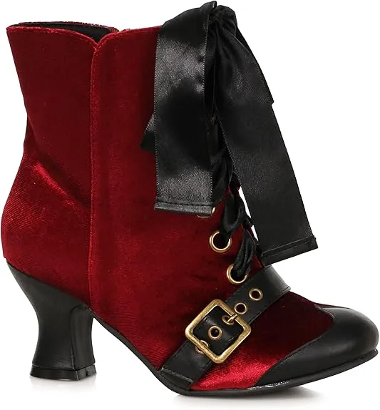 Charmed-253 Velvet Witch Booties