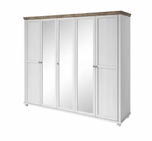 Evora 21 Hinged Wardrobe 246cm