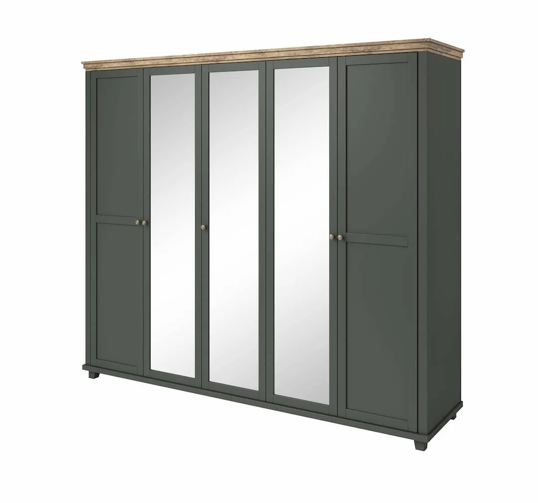 Evora 21 Hinged Wardrobe 246cm