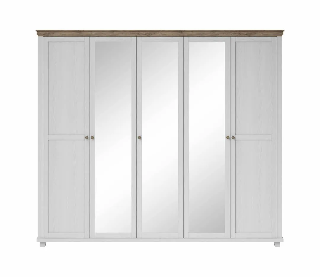 Evora 21 Hinged Wardrobe 246cm