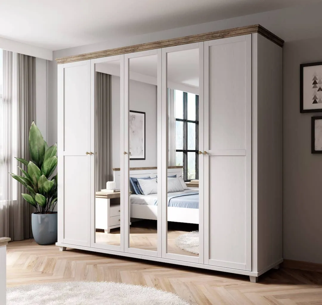 Evora 21 Hinged Wardrobe 246cm