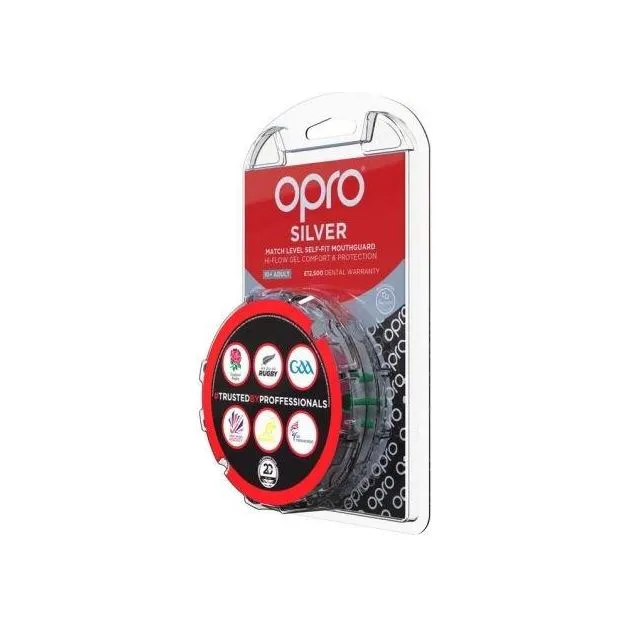 F3416      ~ OPRO SILVER MOUTHGUARD