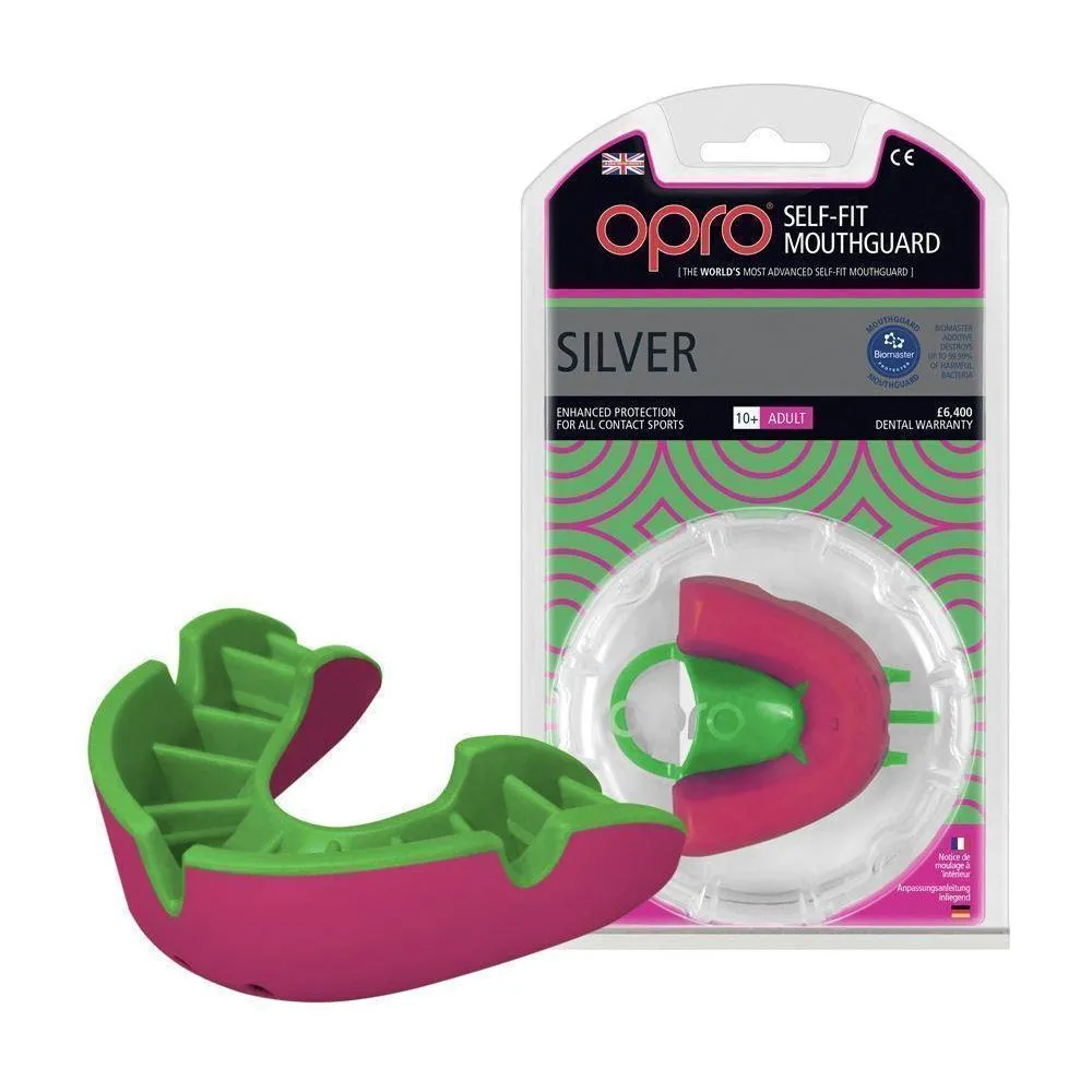 F3416      ~ OPRO SILVER MOUTHGUARD