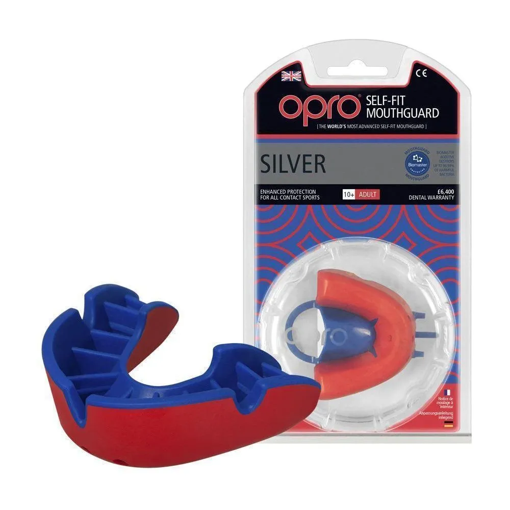 F3416      ~ OPRO SILVER MOUTHGUARD