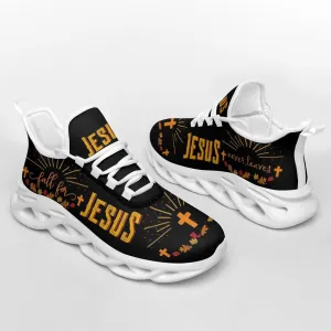 Fall For Jesus Running Sneakers Max Soul Shoes - Christian Shoes For Men And Women