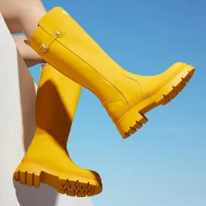 Fashionable Waterproof Non-slip Tall Rain Boots