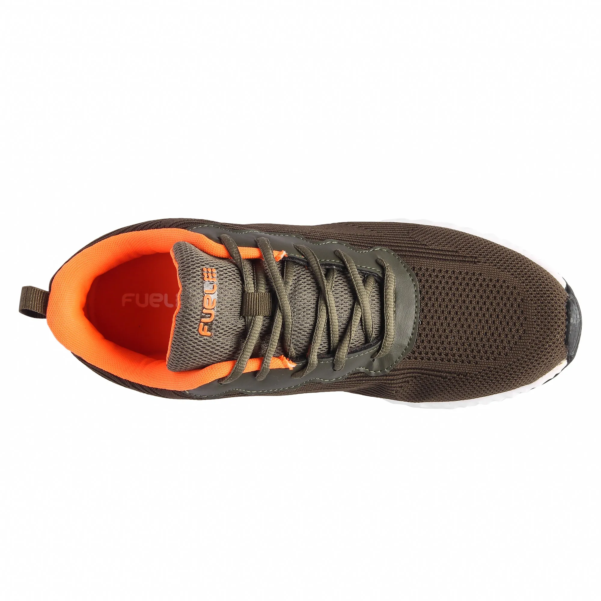 FUEL Rockstar Sport Shoe For Men's (Olive/Orange)