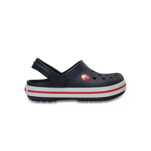 Kids Crocband Clog in Navy Red