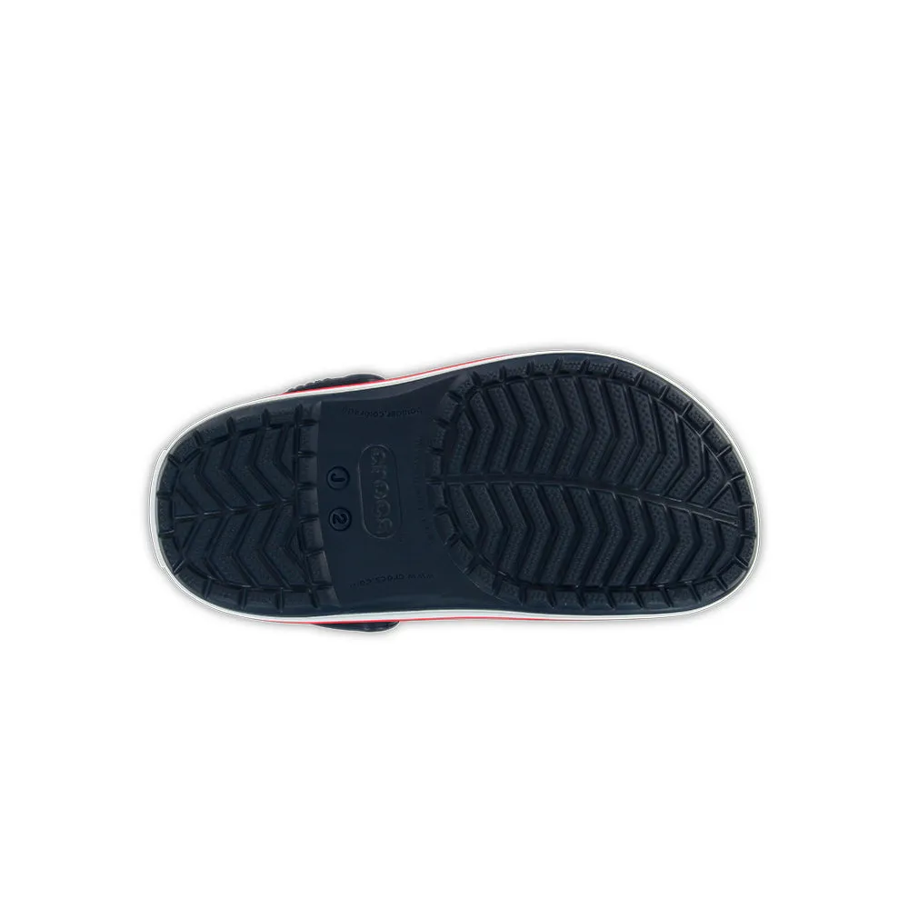 Kids Crocband Clog in Navy Red