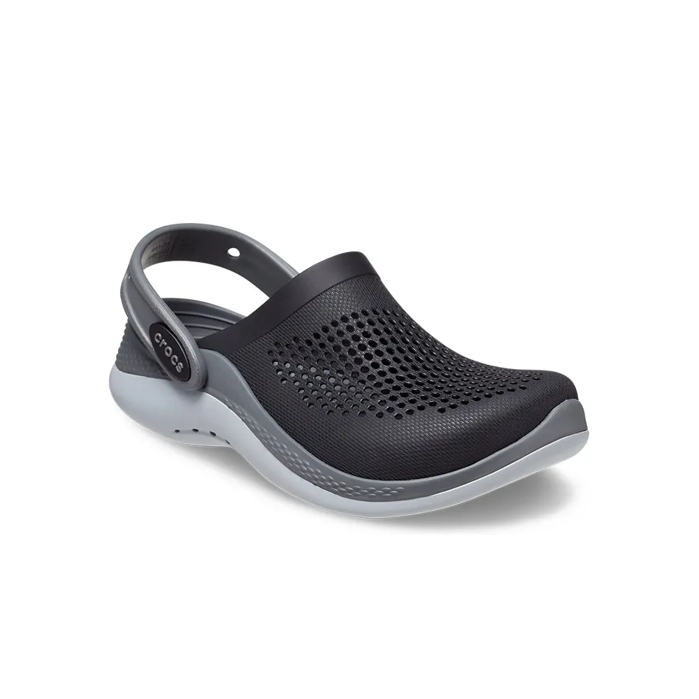 Kids Literide 360 Clog in Black Slate Grey