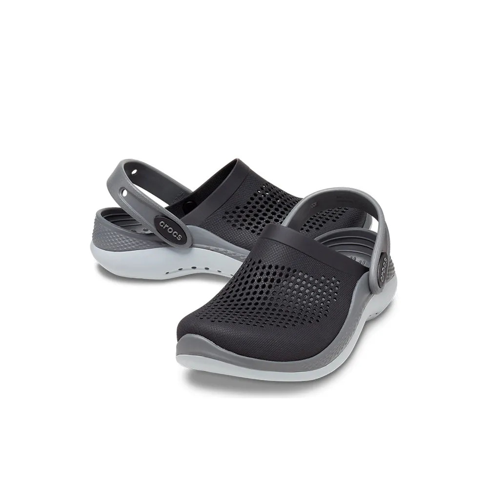 Kids Literide 360 Clog in Black Slate Grey