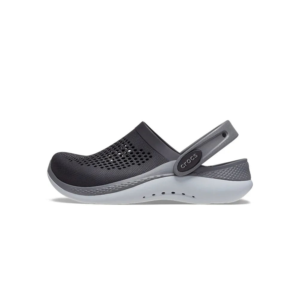 Kids Literide 360 Clog in Black Slate Grey