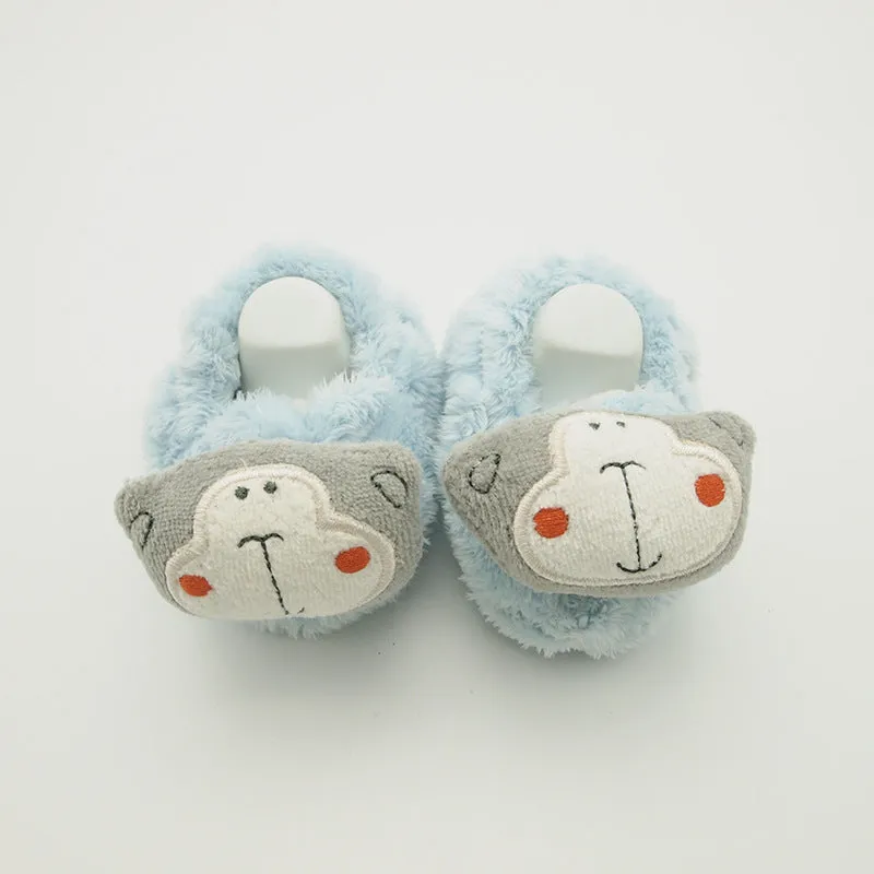 Monkey baby shoes winter money warm fashion cartoon cute 0-6 month male baby shoes wholesale shoes wholesale shoes