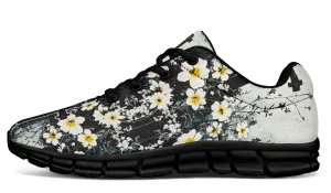 Mourning Petals Athletic Sneakers - Light Breathable and Comfortable Sports Shoes with Anti-Slip Soles