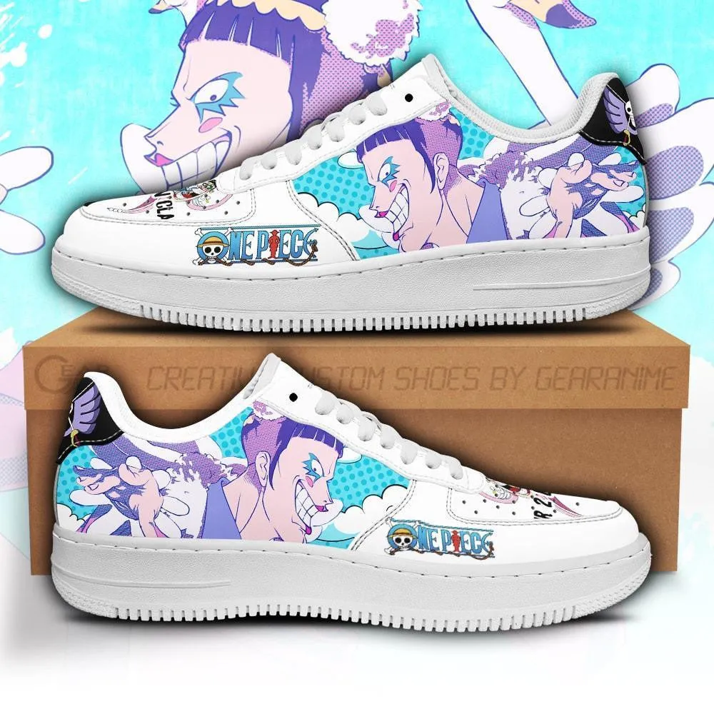 Mr 2 Bon Clay Air Sneakers Custom Anime OP Shoes