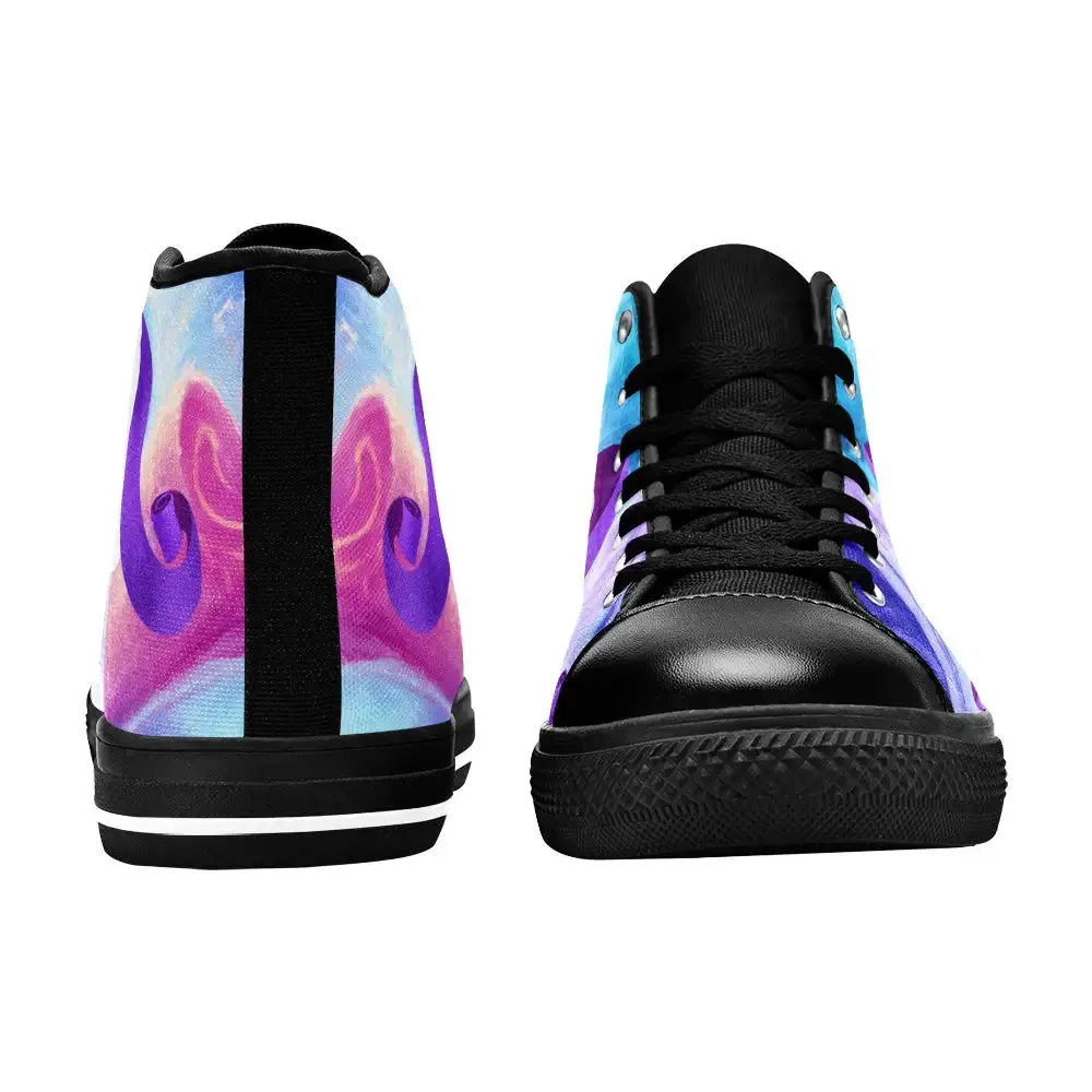 My Little Pony Friendship Is Magic Rarity Shoes High Top Sneakers for Kids and Adults