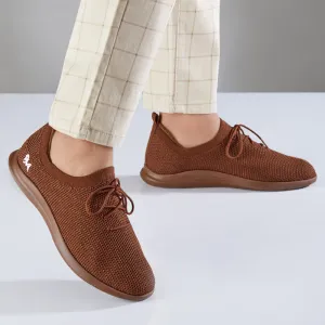 Neeman's ReLive Knit Sneakers for Men | Coper Brown | Light-Weight & Comfortable