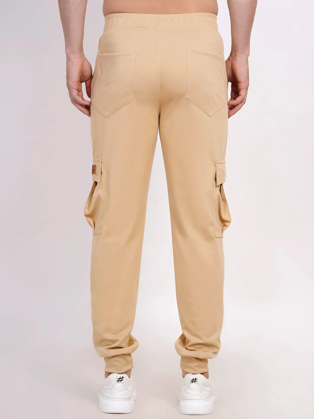 Pista Green & beige cargo pants mens