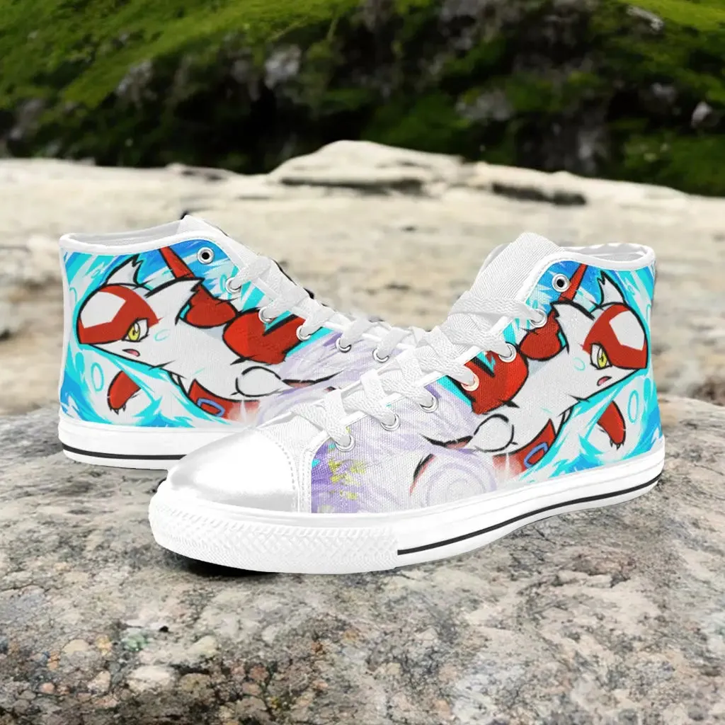 Pokemon Latias Shoes High Top Sneakers for Kids and Adults