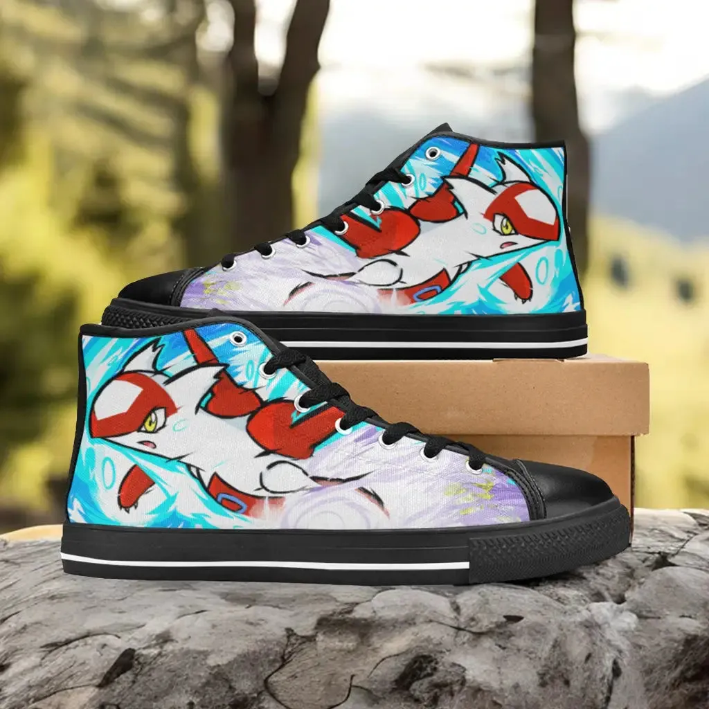 Pokemon Latias Shoes High Top Sneakers for Kids and Adults