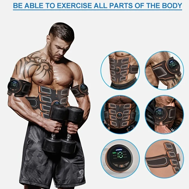 Portable Abdominal Toning Belt Home Office Fitness Workout Equipment