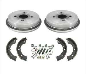 Rear Brake Drums & Shoes & Brake Springs Kit for 2000-2005 Toyota Echo