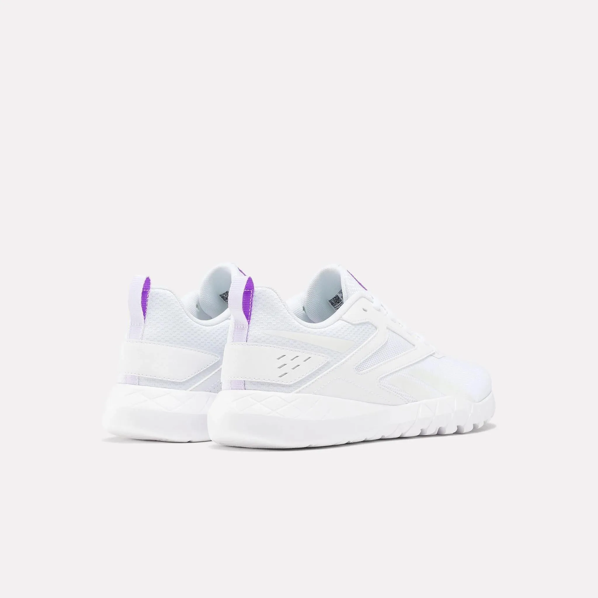 Reebok Footwear Women Flexagon Energy TR 4 Shoes FOOTWEAR WHITE/DIGITAL PURPLE