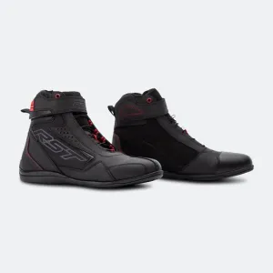 RST Frontier Motorcycle Boots Black-Red