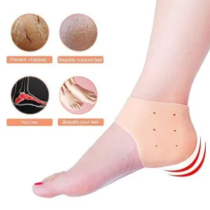 Silicone Gel Heel Moisturizing Socks