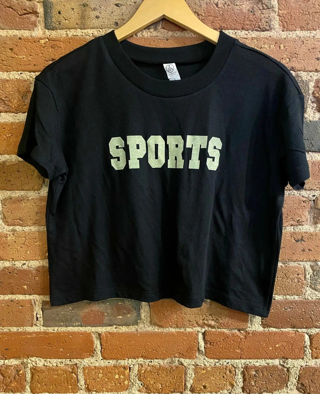 SPORTS Ladies Cropped Tee