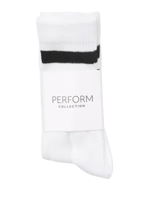 Sports Socks 5 pcs - White/Black