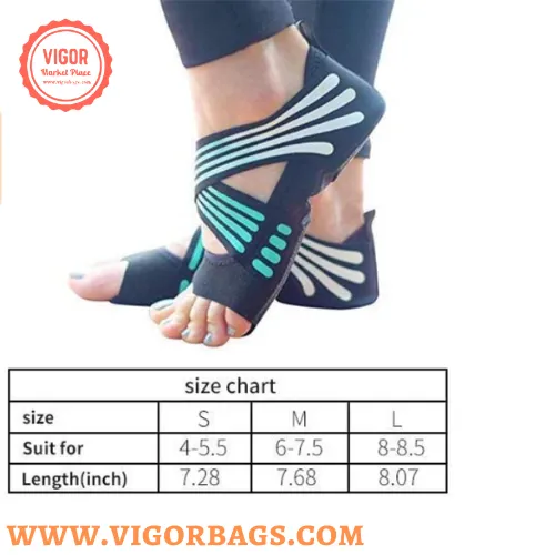 Super Light weight Comfortable Yoga Socks Shoes with Grip