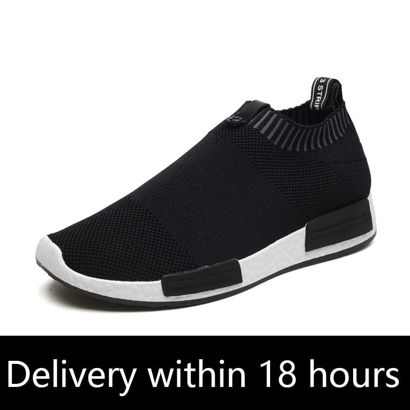 Yeknu Men's Mesh Breathable Running Shoes 47 Casual Fashion Outdoor Mens Sports Shoes 46 Light Socks Large Size Men's Jogging Sneakers