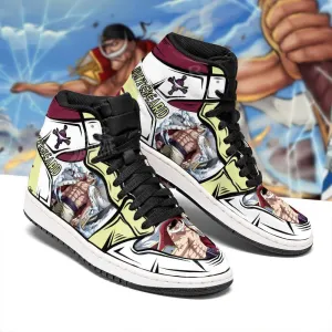 Yonko Whitebeard Sneakers Custom Anime OP Shoes